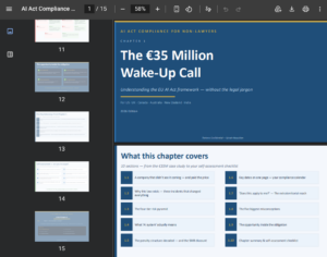 screenshot chapter 1 ai act ebook