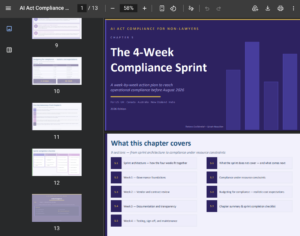 screenshot chapter 5 ai act ebook